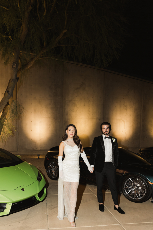 Real Wedding at the Old Aircraft Hangar