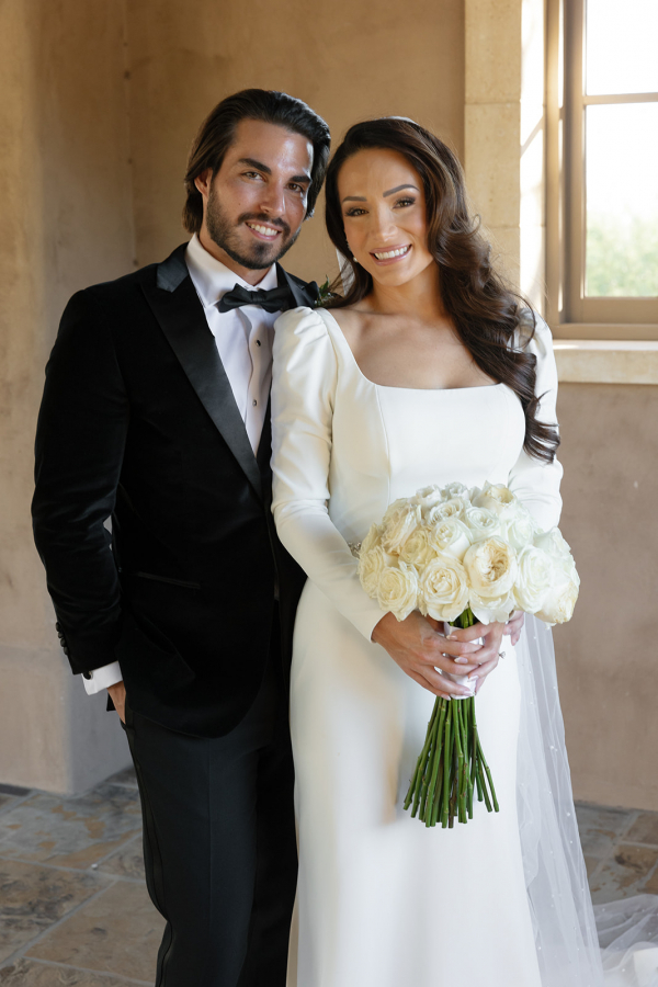 Real Wedding at the Old Aircraft Hangar