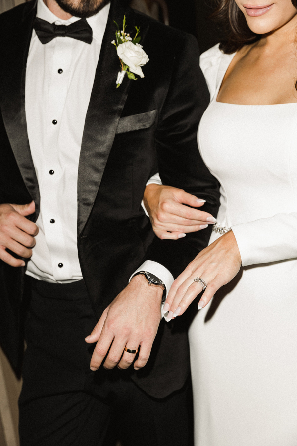 Real Wedding at the Old Aircraft Hangar