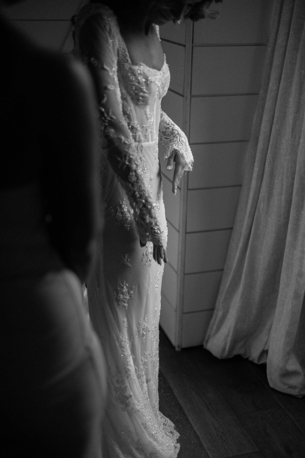 Real Wedding in Walled Garden in England