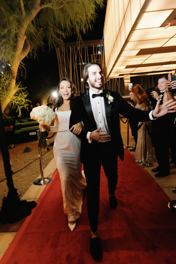 Real Wedding at the Old Aircraft Hangar
