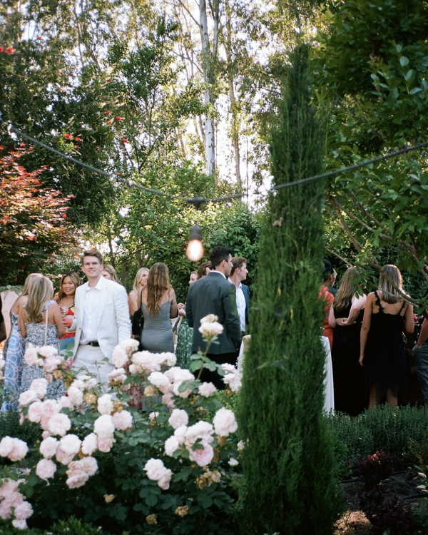 Garden Wedding Party at the MacArthur Place Hotel | Danielle and James Marriage Ceremony