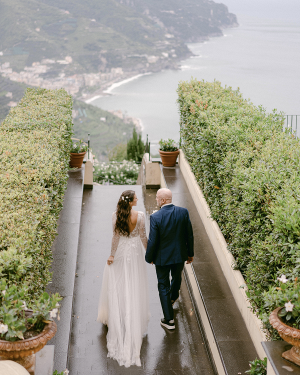 Luxury Wedding at the Belmond Hotel Caruso on the Amalfi Coast | Oxana & Michael Marriage Ceremony
