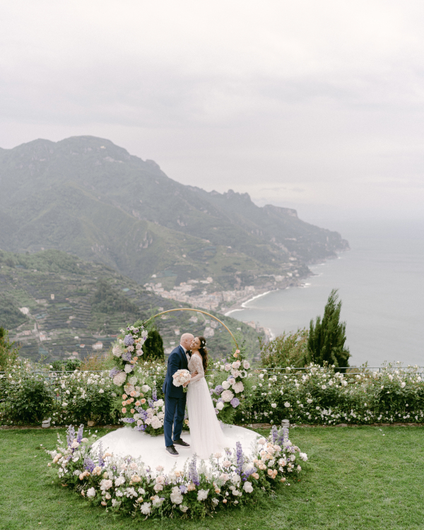 Luxury Wedding at the Belmond Hotel Caruso on the Amalfi Coast | Oxana & Michael Marriage Ceremony