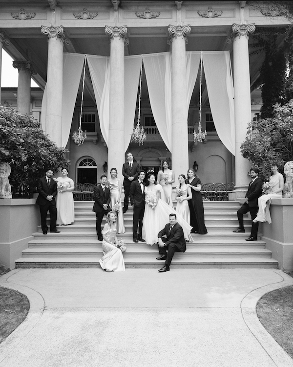 An Enchanting Wedding Amongst a Classic Manor Garden