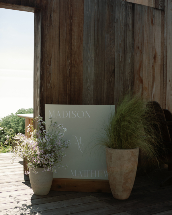 An Elegant Wildflower Wedding with Breathtaking Ocean Views