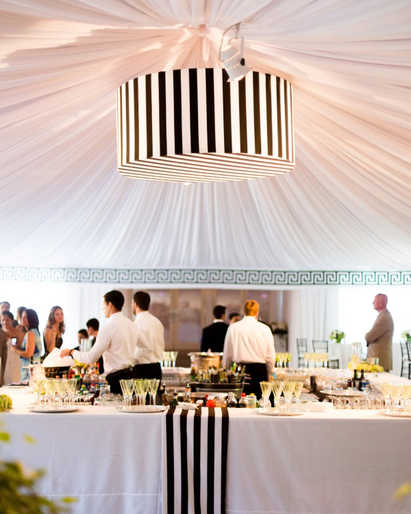 7 Creative Ways to Add Stripes to Your Wedding Decor