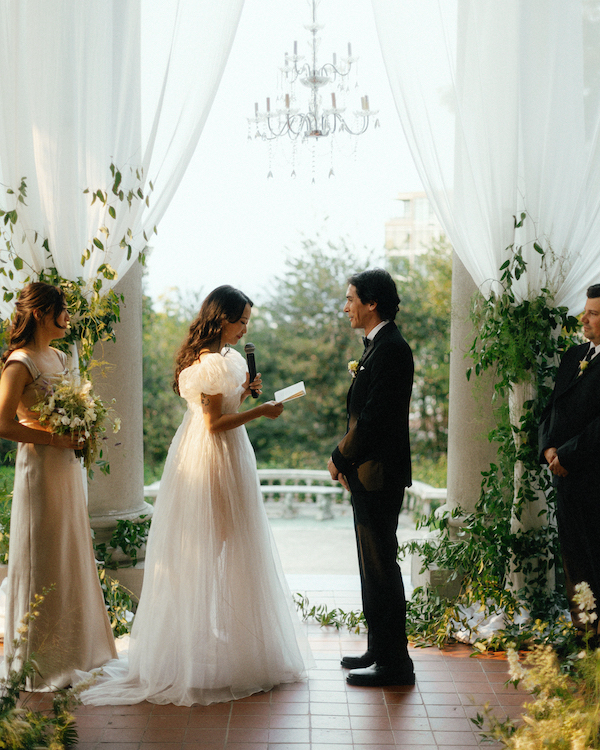 An Enchanting Wedding Amongst a Classic Manor Garden