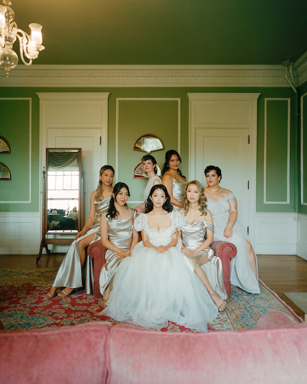 An Enchanting Wedding Amongst a Classic Manor Garden