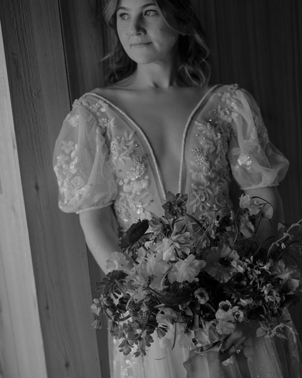 An Elegant Wildflower Wedding with Breathtaking Ocean Views