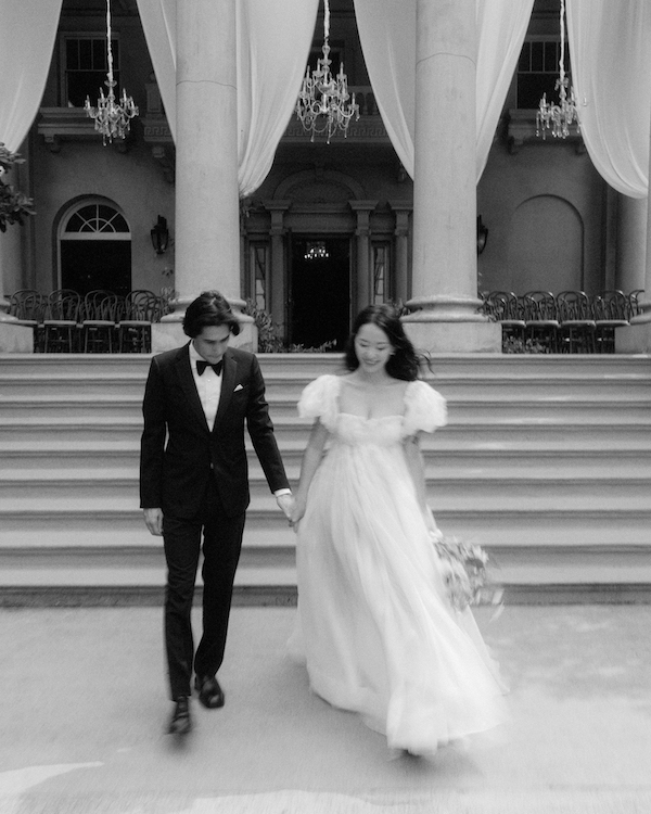 An Enchanting Wedding Amongst a Classic Manor Garden