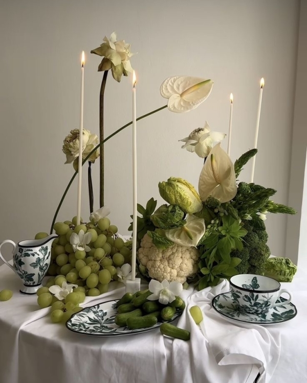 35 Artistic Fruit & Vegetable Centerpiece Arrangements