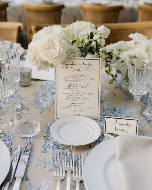 A Classic and Elegant Celebration in Italy