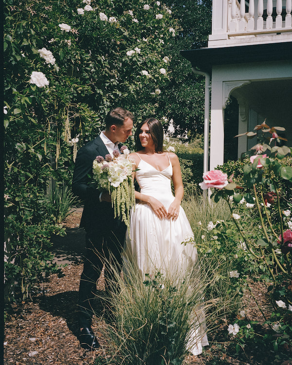 An Elegant & Timeless Garden Wedding in California
