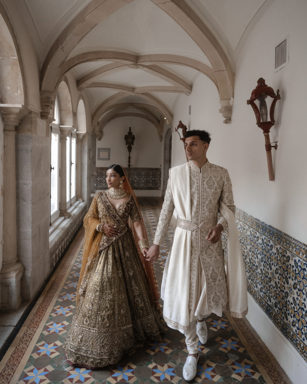 An Enchanting Indian Wedding in the Heart of Portugal