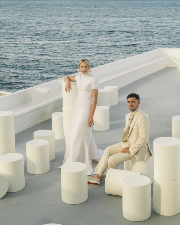 A Minimalist Seaside Wedding on the Breathtaking of Panarea, Sicily