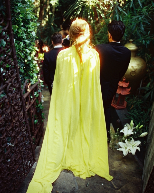Maximalism Meets Art Deco Glamor in a Secret Garden Wedding in Hollywood
