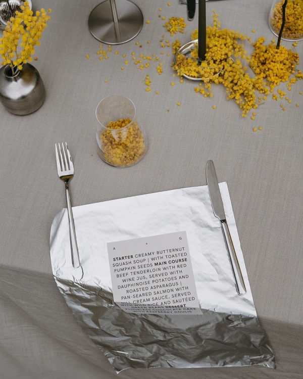 Trend: Mixed Metal Stationery & Signage