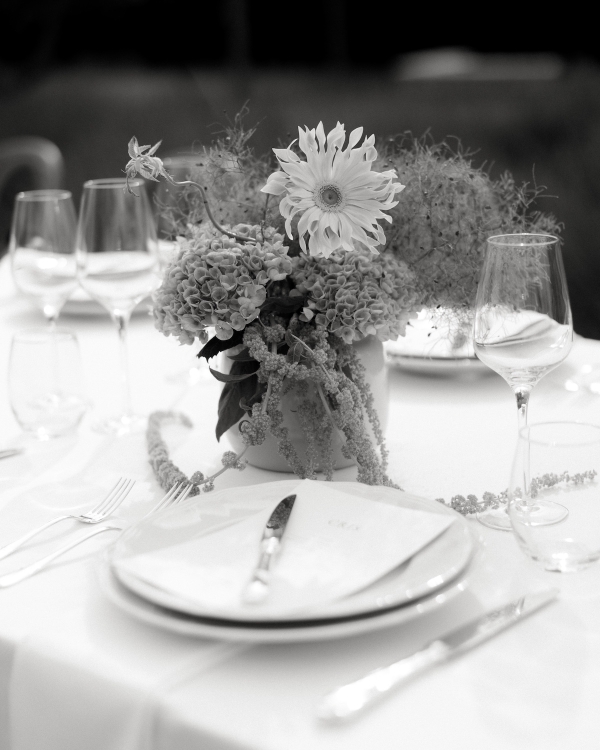 A Romantic Provençal Garden Wedding in France with Pastel Blooms & Antique Details