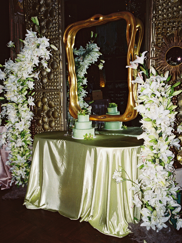 Maximalism Meets Art Deco Glamor in a Secret Garden Wedding in Hollywood