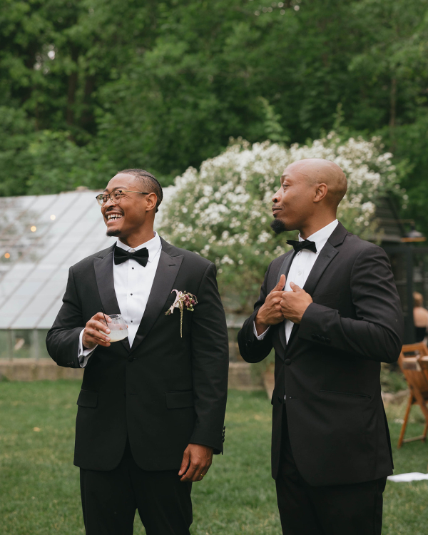 A Romantic Garden Wedding with Whimsical Foraged Blooms & Berries