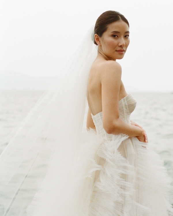 A Chic Black Tie Editorial-Inspired Wedding on Lake Garda, Italy