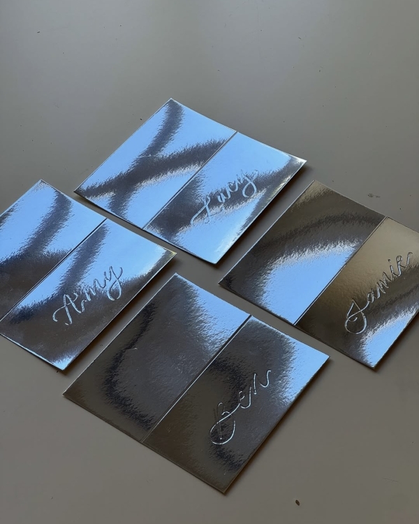 Trend: Mixed Metal Stationery & Signage