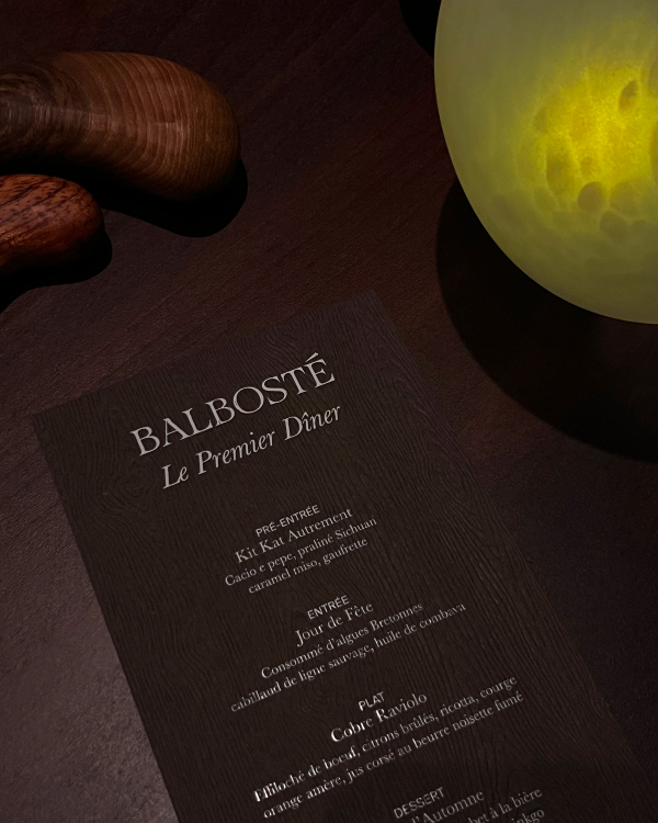 Inside Balbosté’s Paris Culinary Experience: Le Premier Dîner