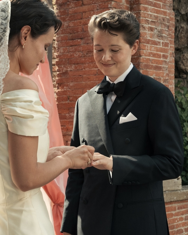 A Heartfelt Italian Villa Wedding Full of Summer Florals & Vintage Charm