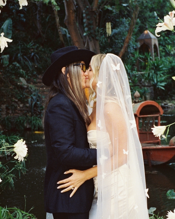 Maximalism Meets Art Deco Glamor in a Secret Garden Wedding in Hollywood