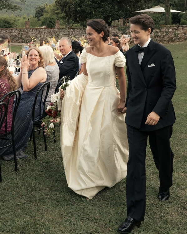 A Heartfelt Italian Villa Wedding Full of Summer Florals & Vintage Charm