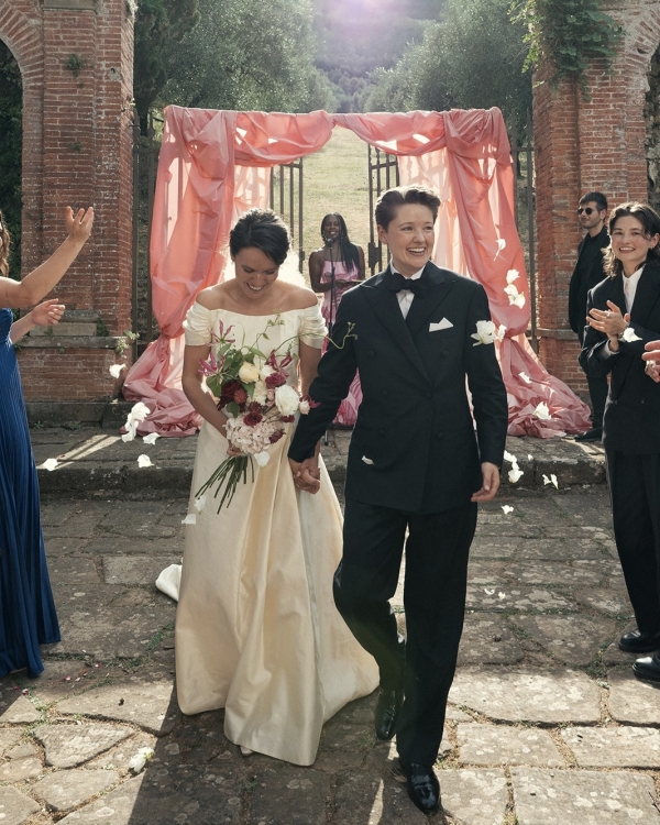 A Heartfelt Italian Villa Wedding Full of Summer Florals & Vintage Charm