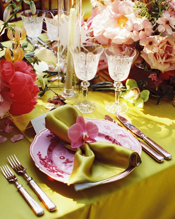 Maximalism Meets Art Deco Glamor in a Secret Garden Wedding in Hollywood