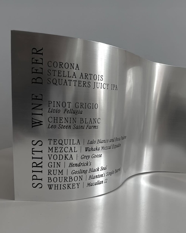 Trend: Mixed Metal Stationery & Signage