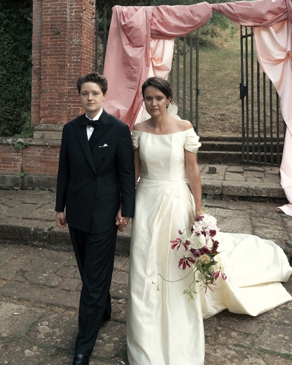A Heartfelt Italian Villa Wedding Full of Summer Florals & Vintage Charm
