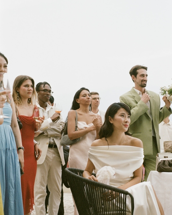 A Chic Black Tie Editorial-Inspired Wedding on Lake Garda, Italy