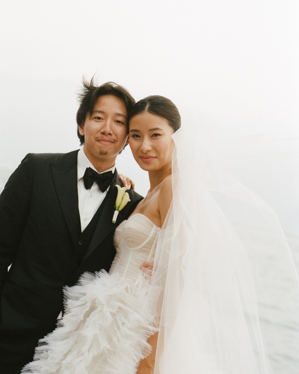 A Chic Black Tie Editorial-Inspired Wedding on Lake Garda, Italy