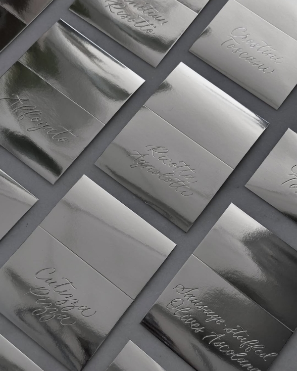 Trend: Mixed Metal Stationery & Signage