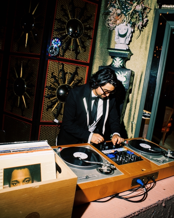 Maximalism Meets Art Deco Glamor in a Secret Garden Wedding in Hollywood