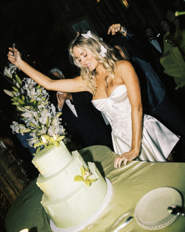 Maximalism Meets Art Deco Glamor in a Secret Garden Wedding in Hollywood