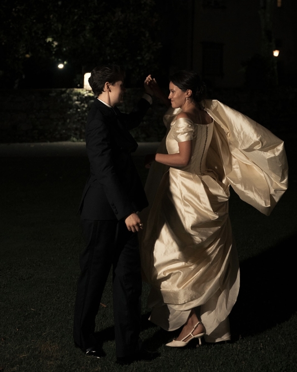 A Heartfelt Italian Villa Wedding Full of Summer Florals & Vintage Charm