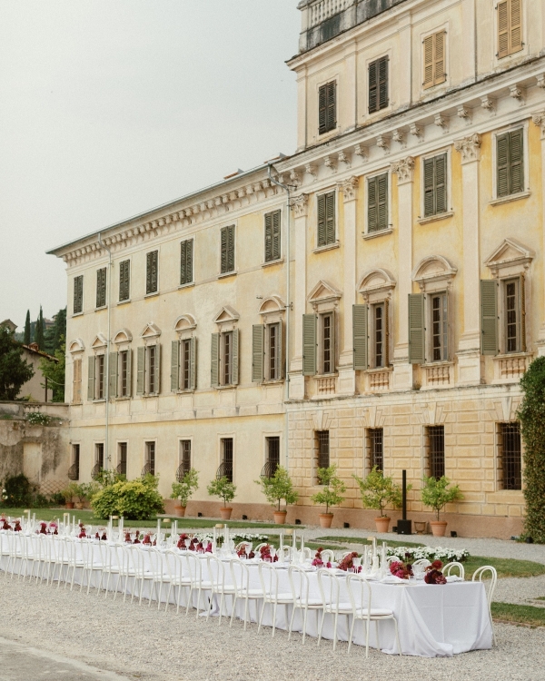 A Chic Black Tie Editorial-Inspired Wedding on Lake Garda, Italy