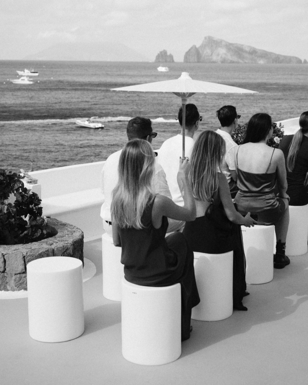 A Minimalist Seaside Wedding on the Breathtaking of Panarea, Sicily