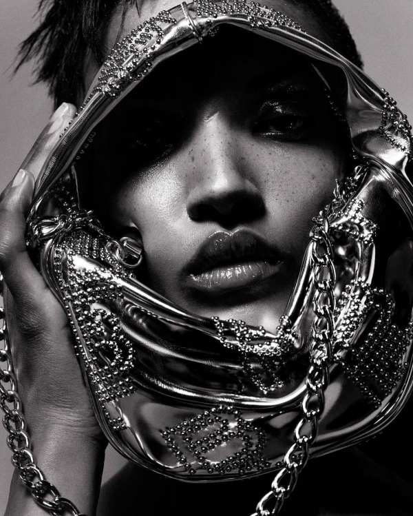 Bridal Metallic Bags