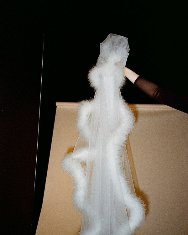 Non-Classic Veils for Brides