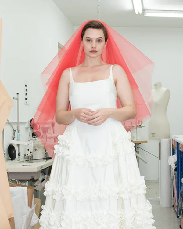 Non-Classic Veils for Brides