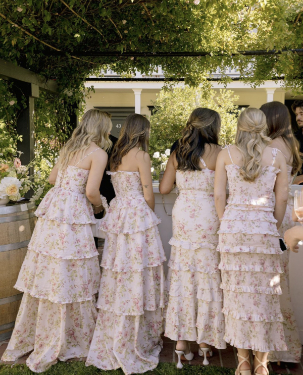 Garden Wedding Party at the MacArthur Place Hotel | Danielle and James Marriage Ceremony