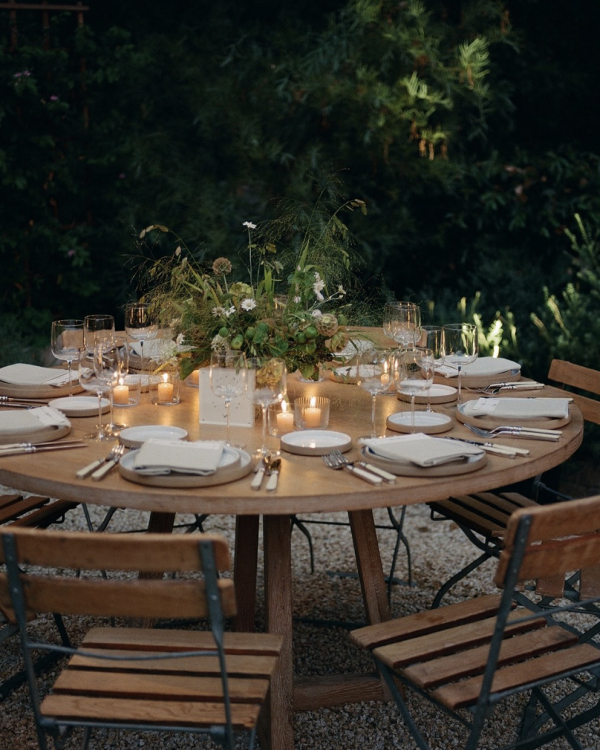 Italian Style Backyard Wedding Celebration | Jordan and Adam Marriage Ceremony