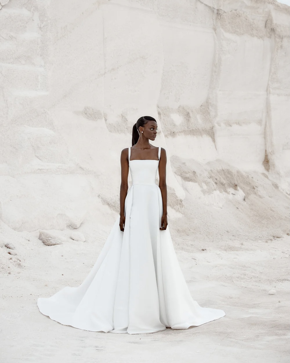 The Best Types of Wedding Dresses for Broad Shoulders