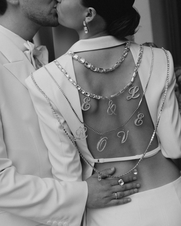 A Whimsical Wedding with a Giant Bow and Curved Tablescape